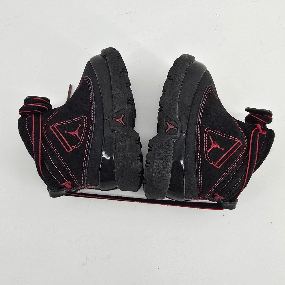 Air Jordan Black Red Toddler Boots 332103-061 Unisex 4C